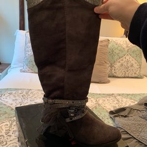 Not Rated Grey boot